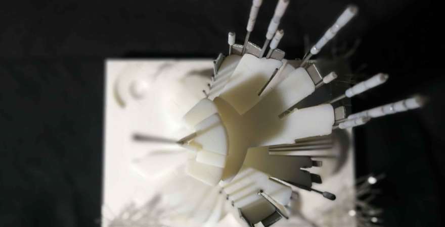 国际建筑竞赛提案模型制作丨EXarchitects团队-29