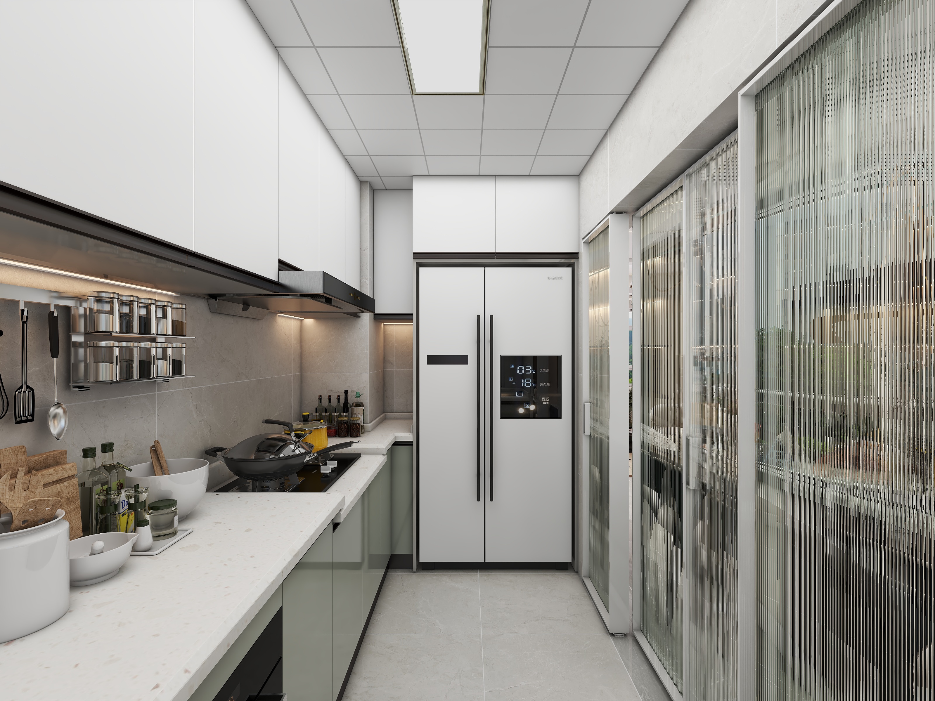 陕西安康万达one（119平方现代简约四居室）-53