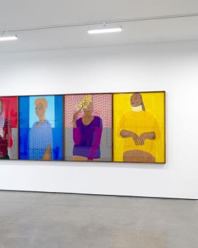 " Ghanaian 艺术家 Serge Attukwei Clottey 的"超越皮肤"艺术展"