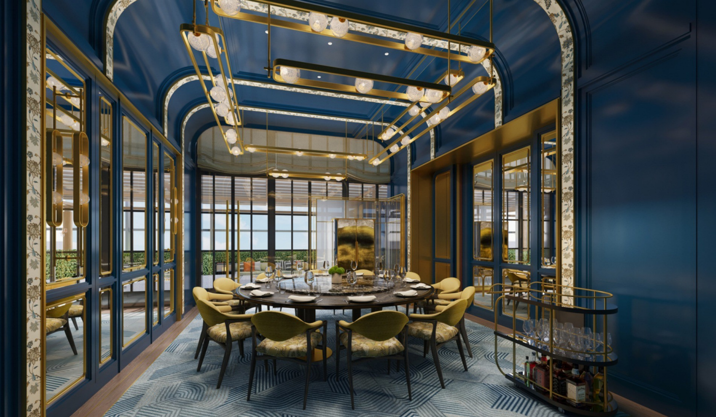 上海徐家汇中心安达仕酒店丨中国上海丨建筑设计P T公司,室内设计HBA-14