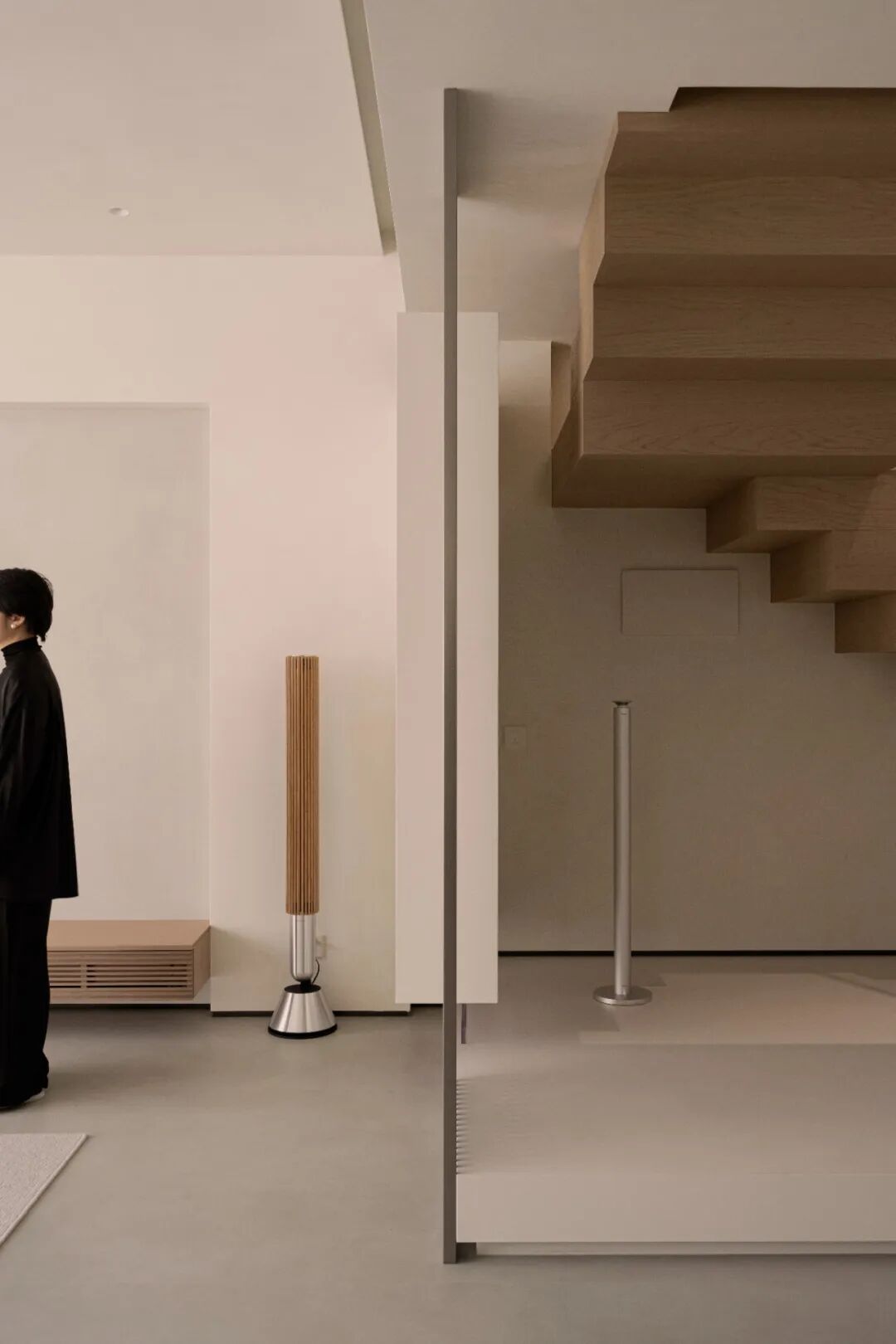 BENSONDESIGN原创设计丨400㎡被自然环绕的极简别墅-46