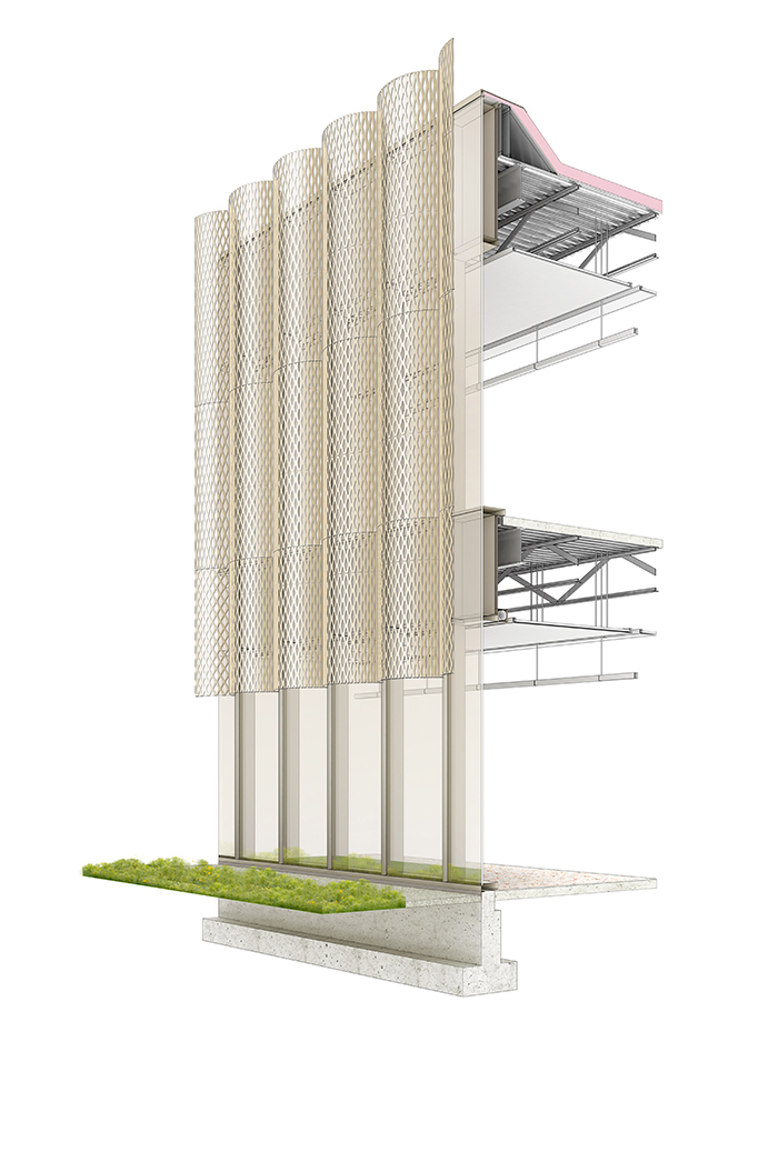 芝加哥公园区总部和体育馆丨美国芝加哥丨John Ronan Architects-52