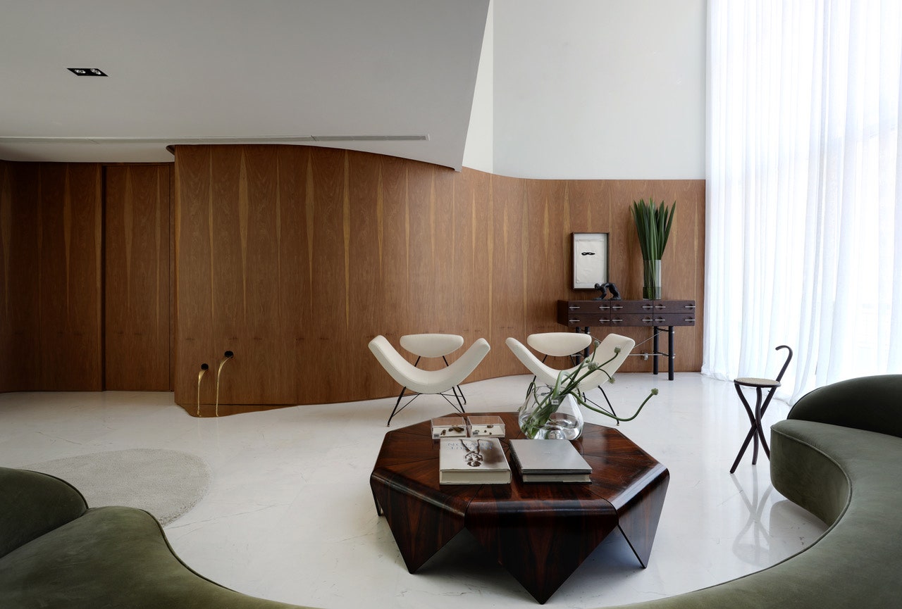 巴西圣保罗豪华顶层公寓 | 现代与自然的完美融合-3