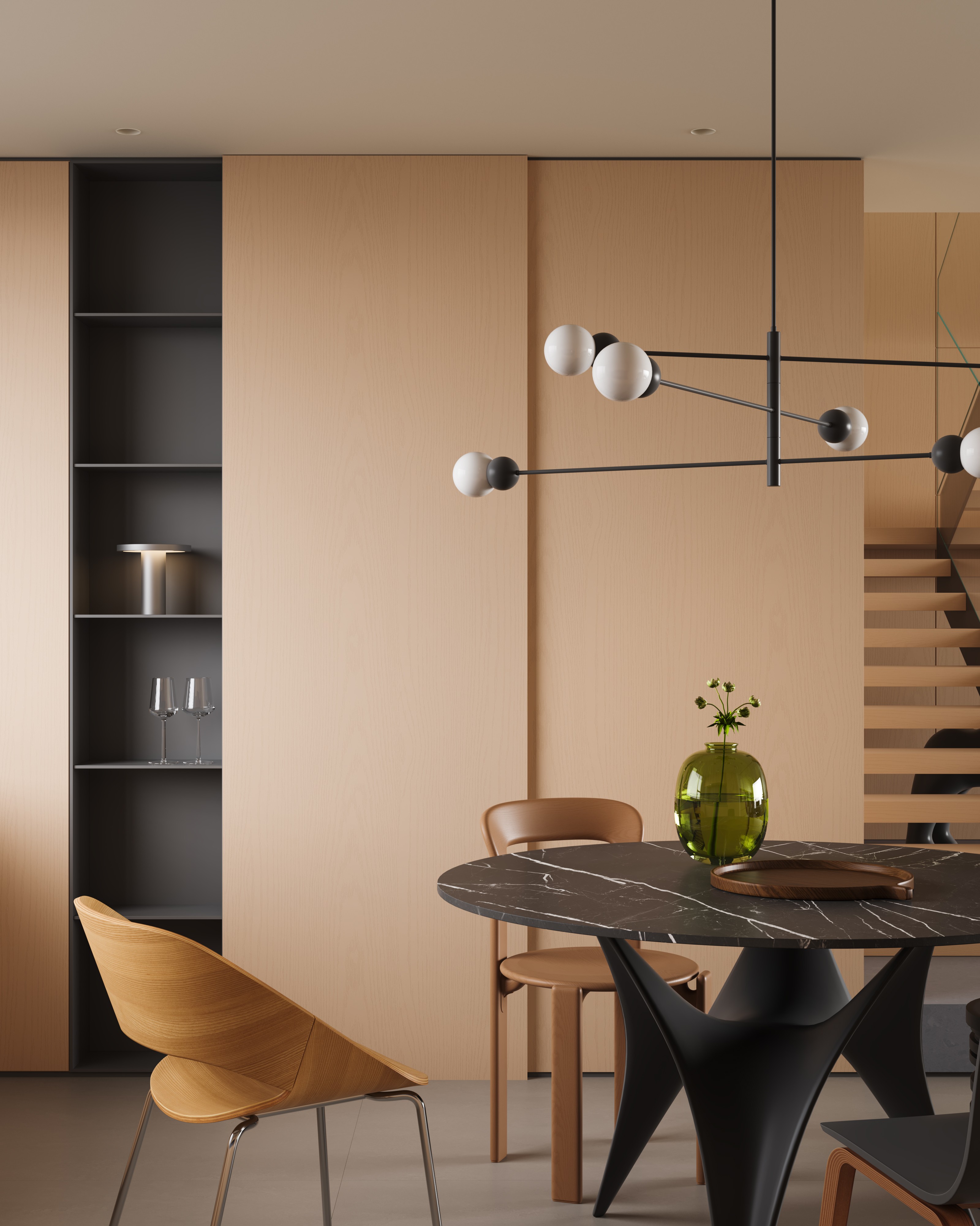 现代风格跃层设计案例-13