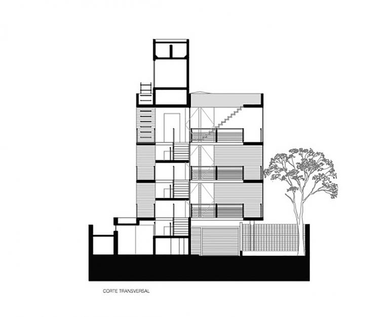 巴拉圭罗萨斯121住宅大楼-34
