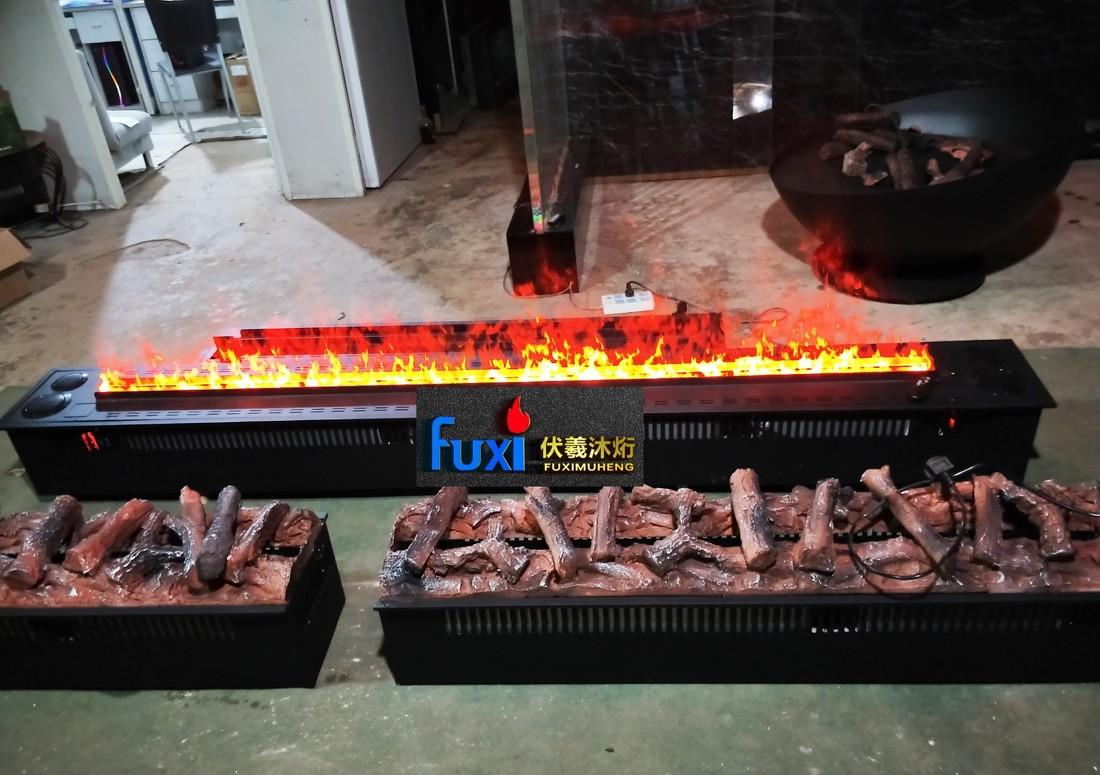 智能家居配饰打造现代音乐雾化壁炉空间-6