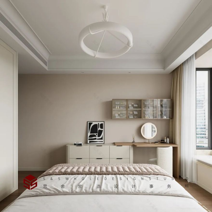 思舍全案|从「精装模板」到「私属定制」:一场软装设计的空间炼金术-22