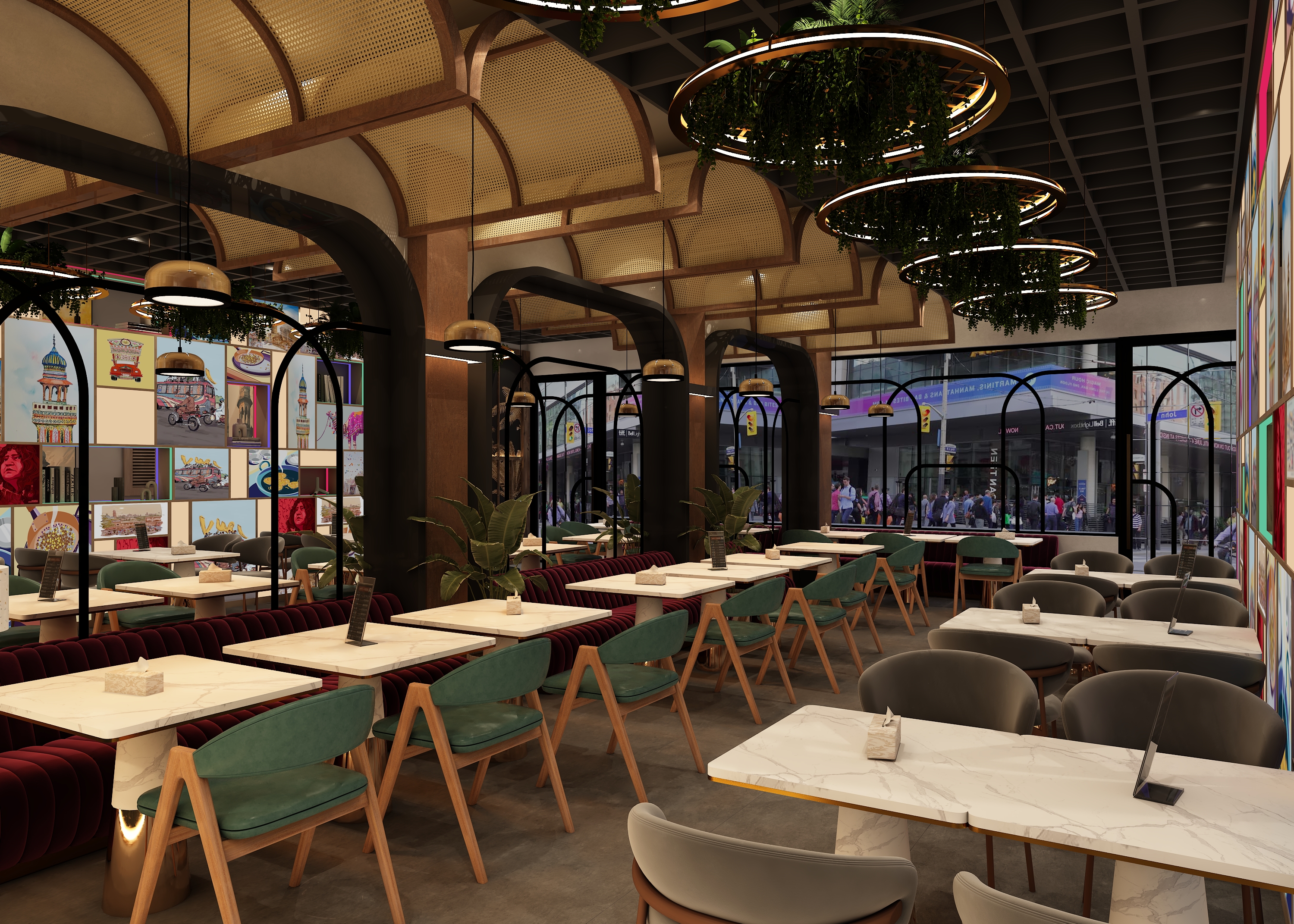 A Pakistani Resturant In UK-1