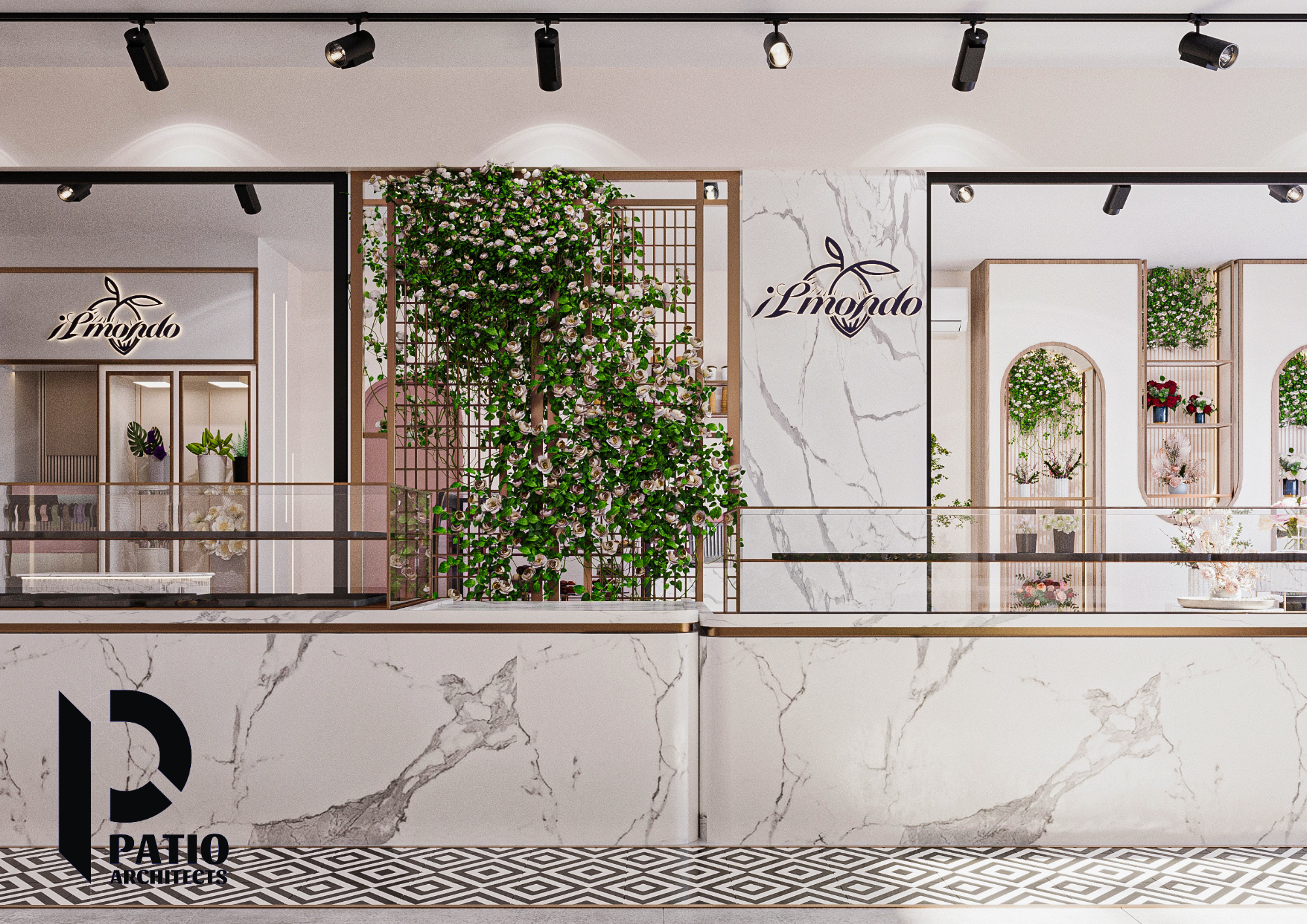 鲜花巧克力商店丨PATIO ARCHITECTS-11