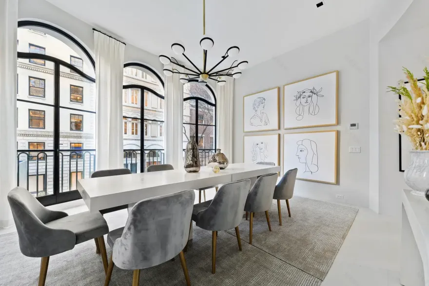 纽约上东区历史建筑的现代艺术改造-5