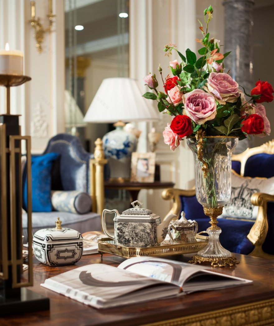 古典与现代融合的洛可可宅 Pin Design致品空间-38
