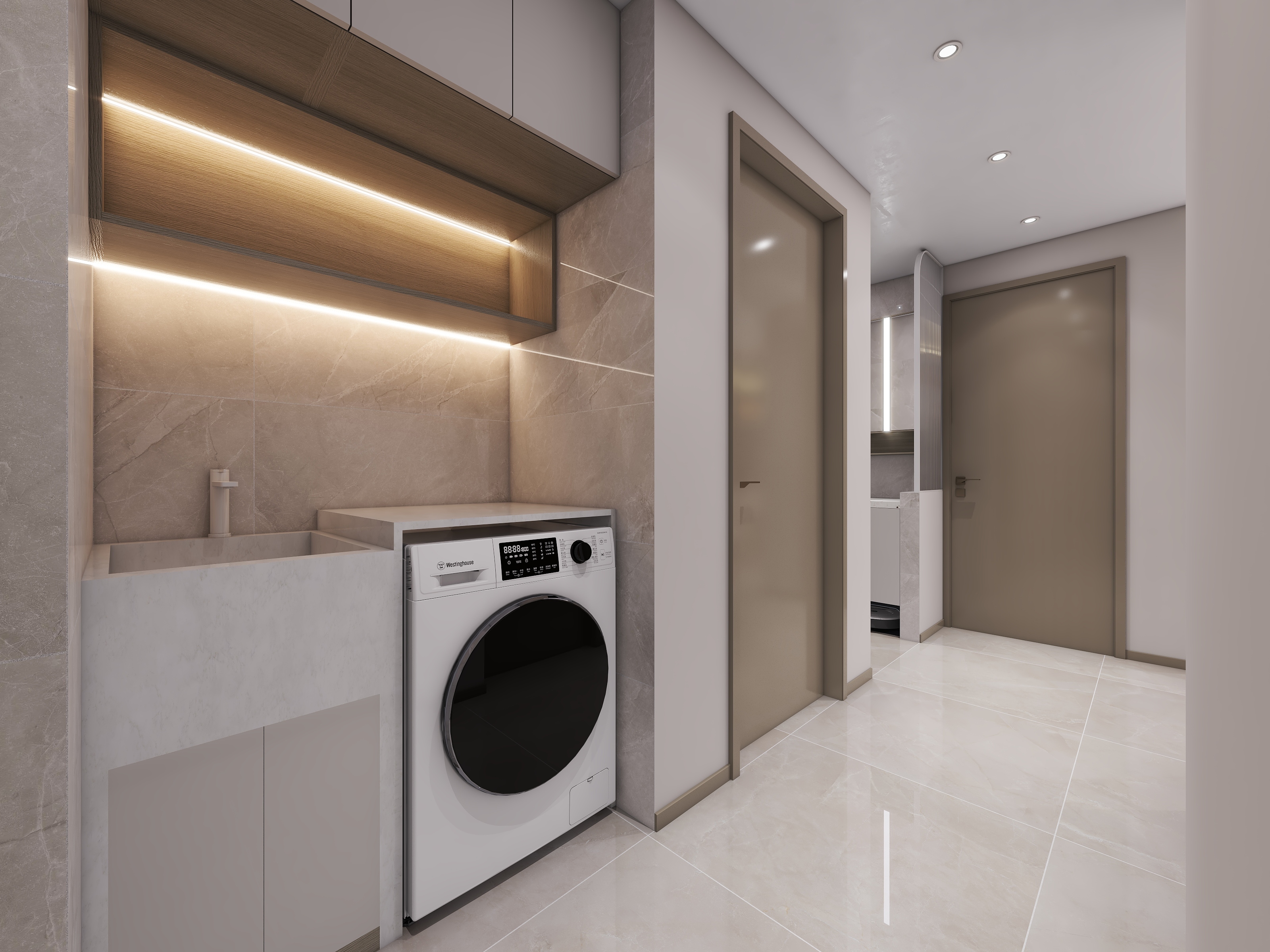 四川成都香瑞楠府（95平方现代简约三居室）-32