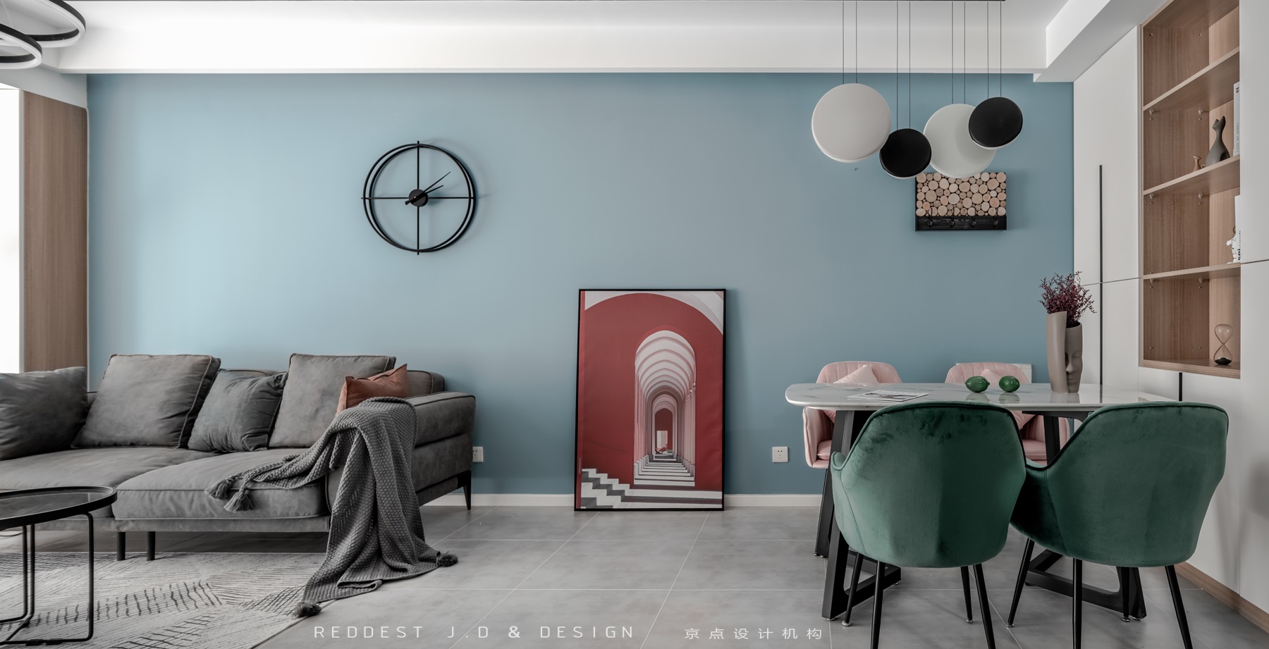 89m2 现代北欧风,京点设计打造合肥禹州天玺舒适住宅-17