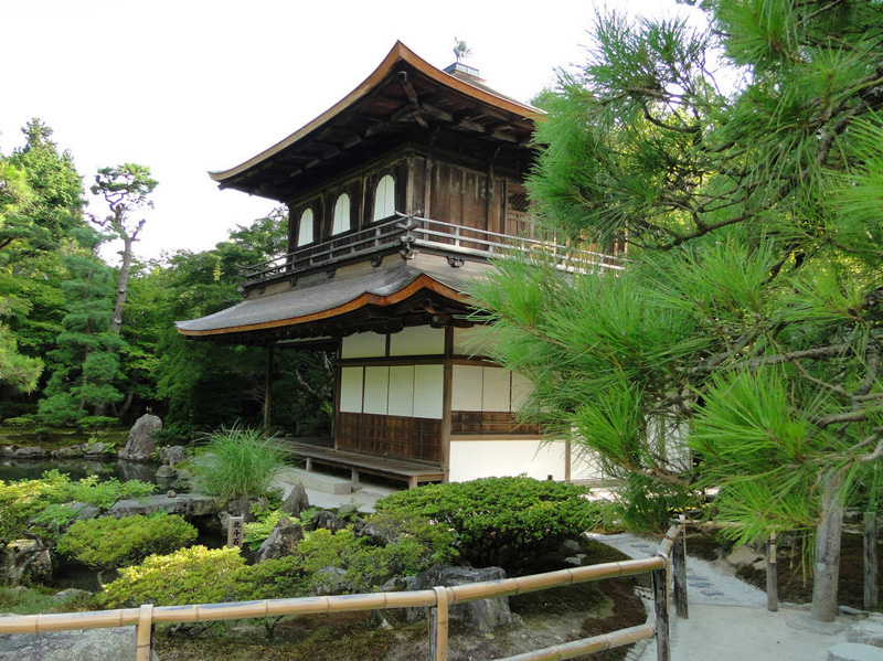 京都金阁寺银阁寺庭院景观及建筑丨日本京都-1