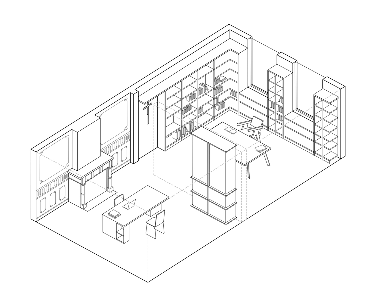 比利时乌苏林修道院改造丨a2o architecten-39