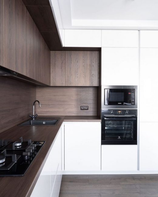 年轻家庭厨房时尚装修-23