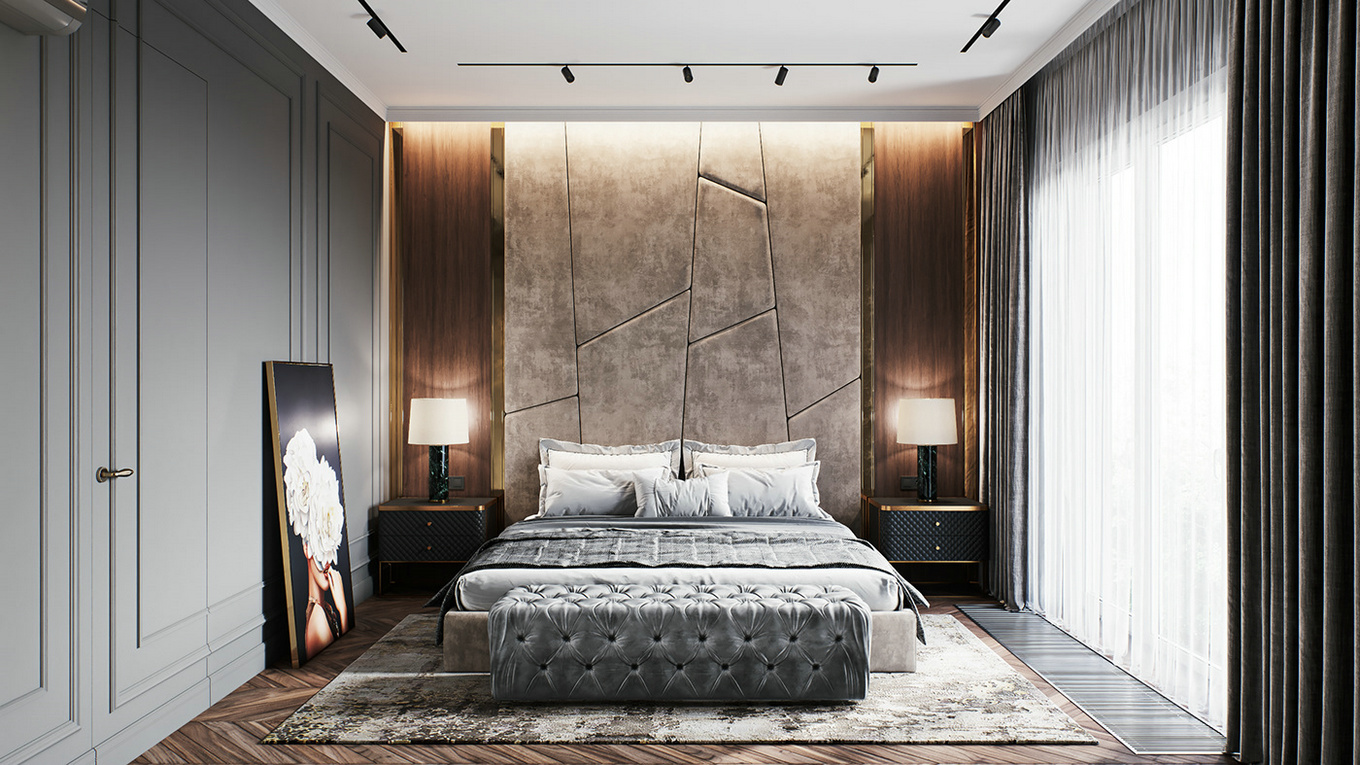 被简欧风席卷的生活空间，演绎质感美学-14