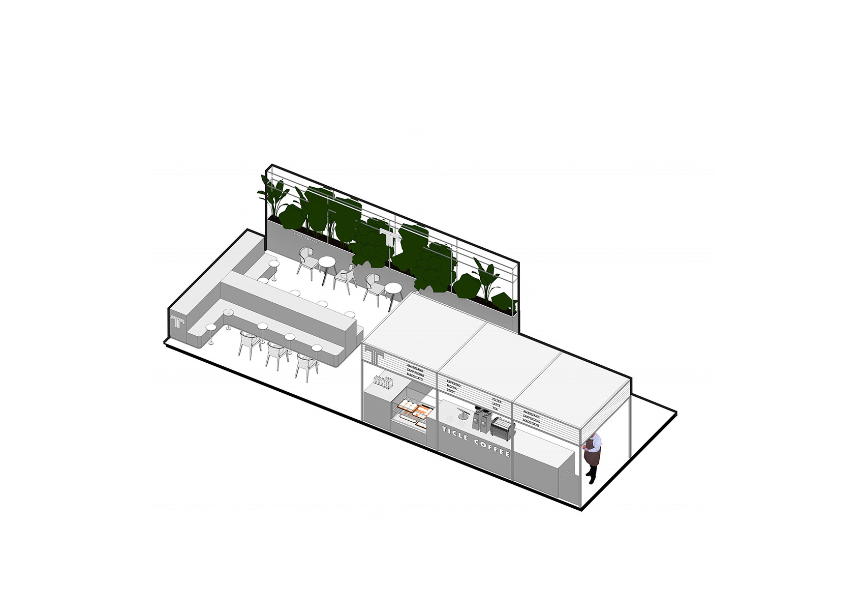 Ticle Coffee系列店设计丨中国沈阳丨大观建筑设计-137