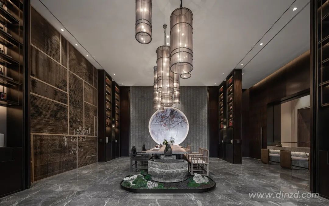 华夏樾府售楼处丨中国河北丨九和空间设计有限公司-48