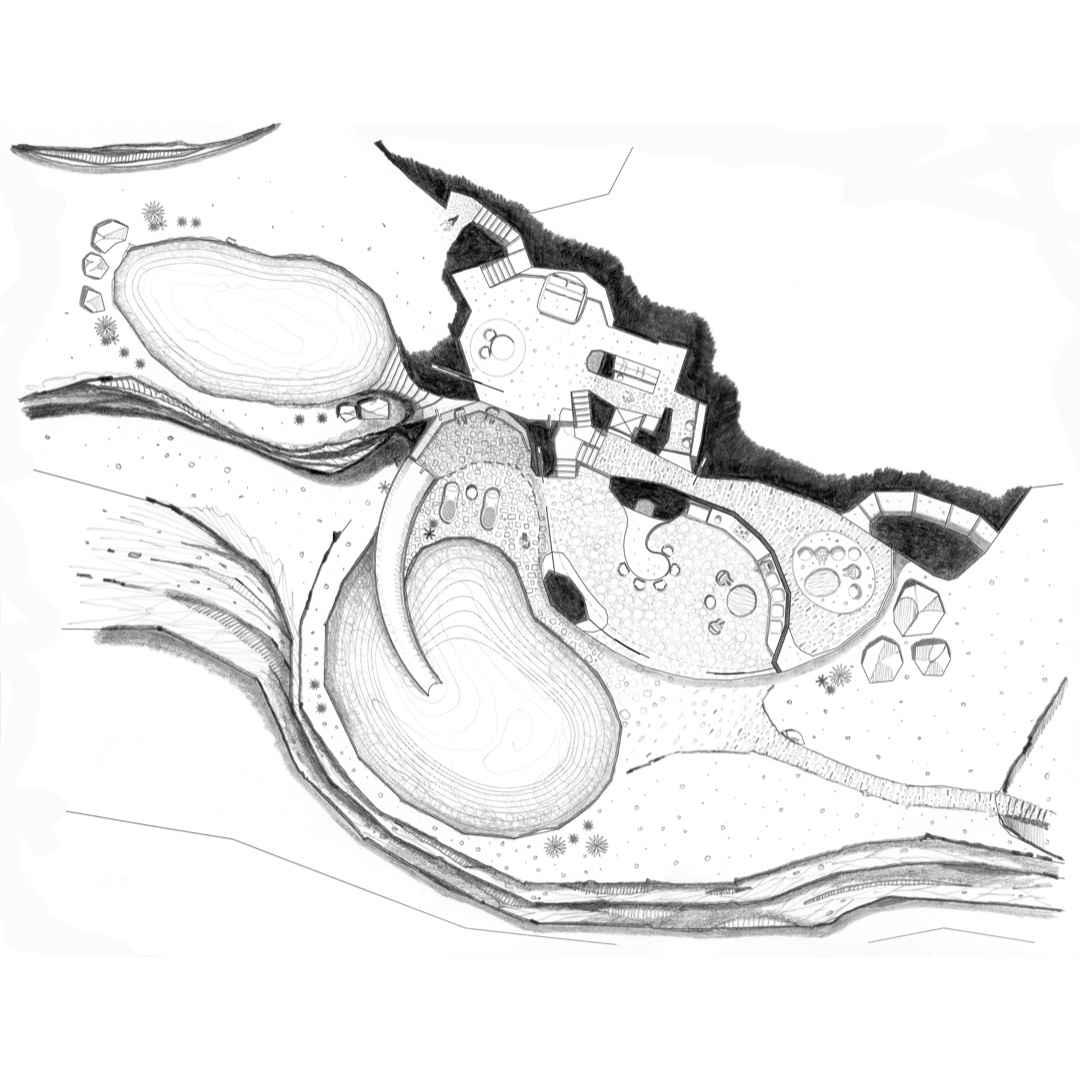 红色沙丘有机建筑丨约旦丨文本未明确提及全部设计方,已知有一家被邀请参与-33