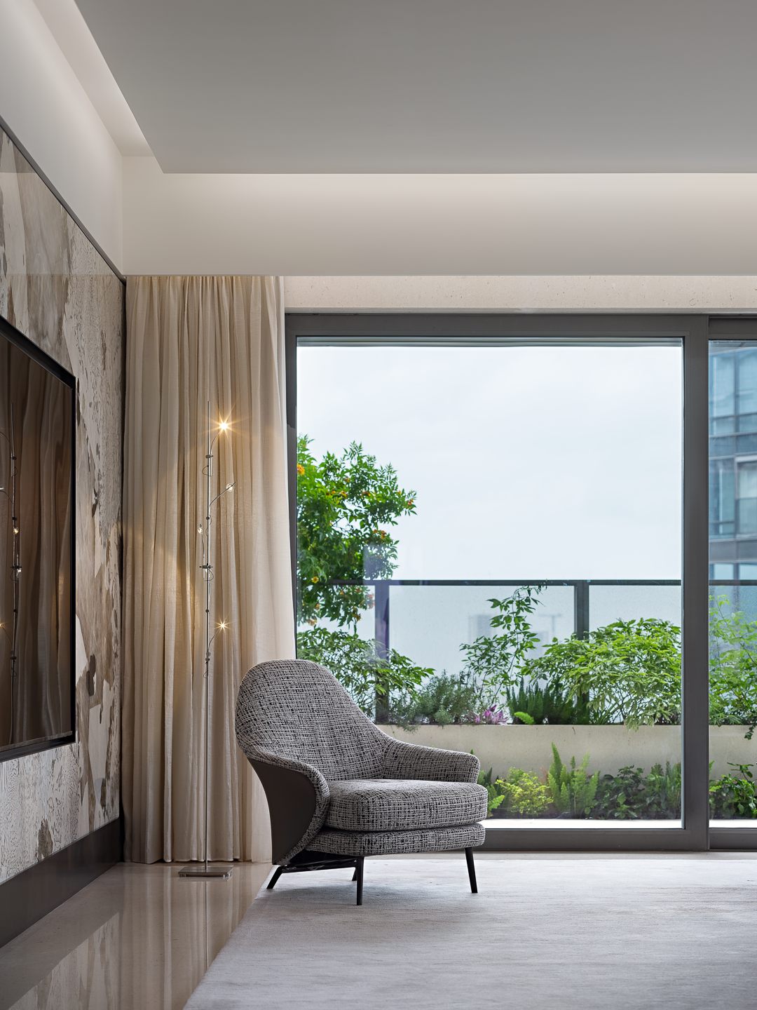 天鹅湖上380m²精致隐奢的家丨中国深圳丨鸿艺源设计（硬装）,例外软装设计（软装）-1