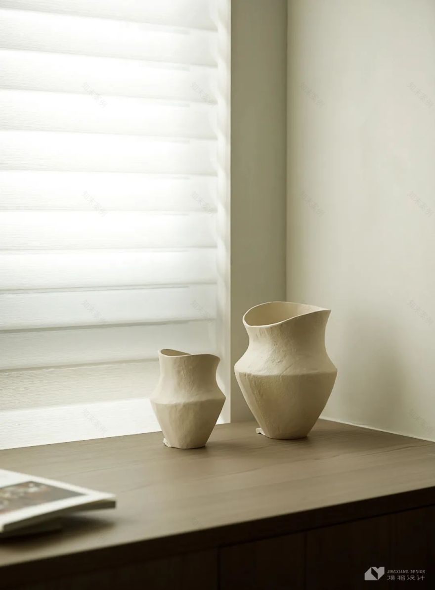 璞境 · 简约奶油侘寂风,纯净空间的艺术探索丨中国深圳丨深圳境相设计-28