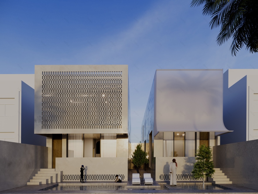 未来之家 抵达之屋(注:دار الوصل直译为抵达之屋,可能需结合具体语境进一步确定更合适表述) 丨阿联酋迪拜丨文本未明确,设计相关工作由“我”完成-13