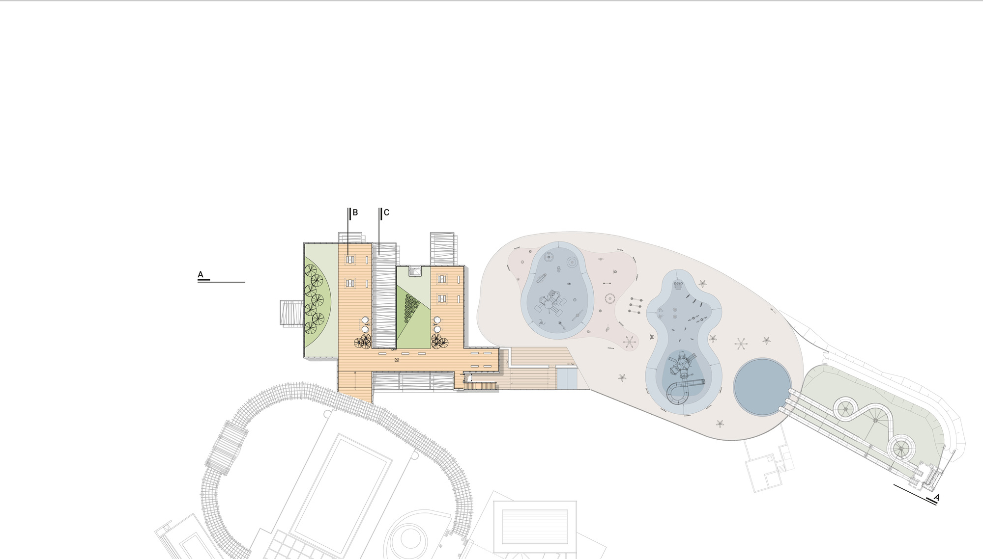 塞纳克 São 佩德罗格兰德酒店的新休闲区丨巴西-46