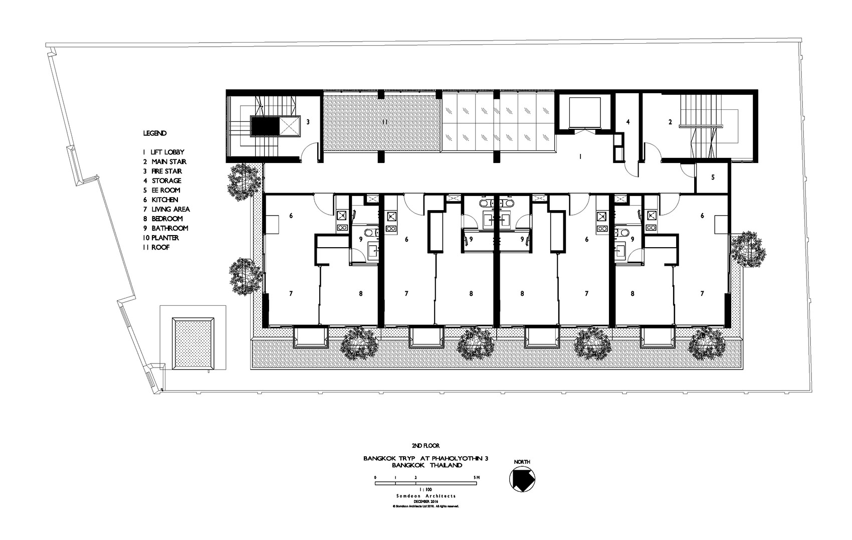 曼谷TRYP酒店&私人住宅,曼谷 / Somdoon Architects-48