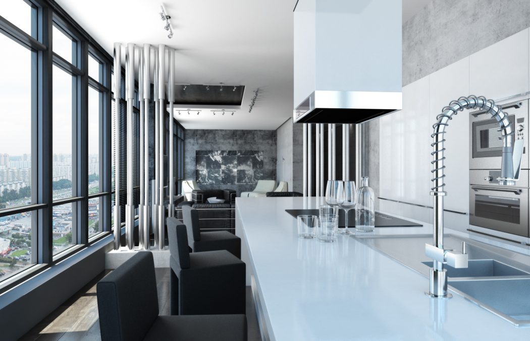 圣彼得德堡高科技感公寓-6