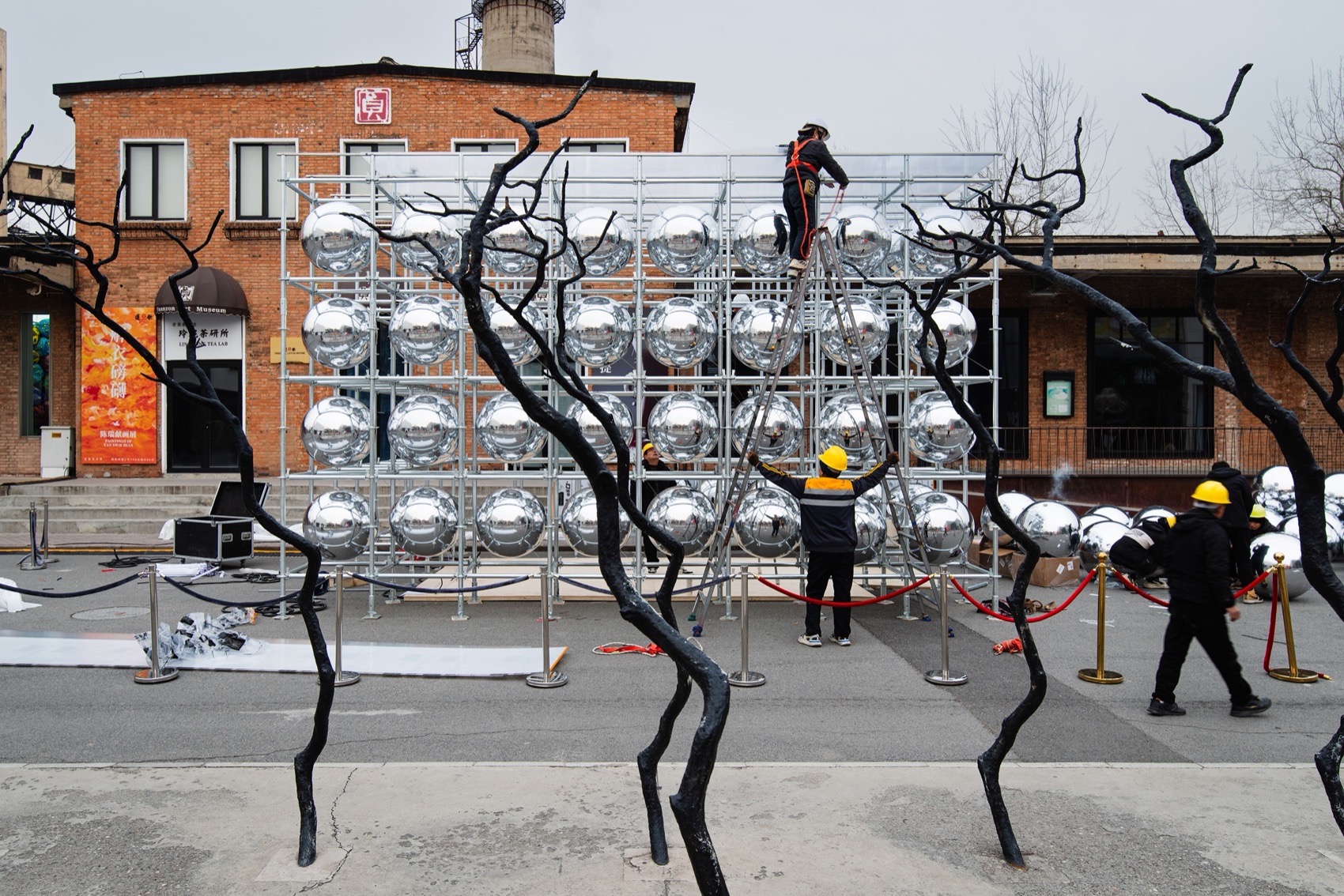 意义的停顿:798艺术与科技周中的空间装置实践丨中国北京丨兼建筑-52