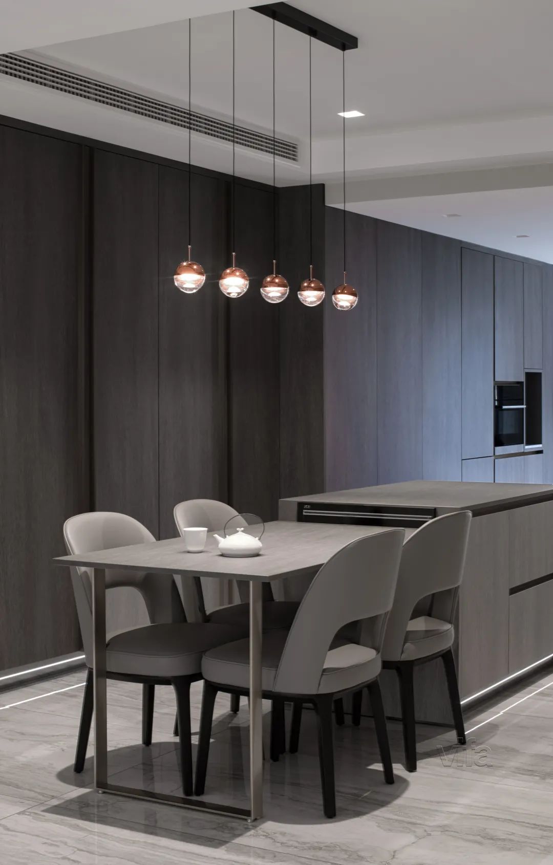 湖城大境私宅设计丨中国西安丨分形空间设计-30