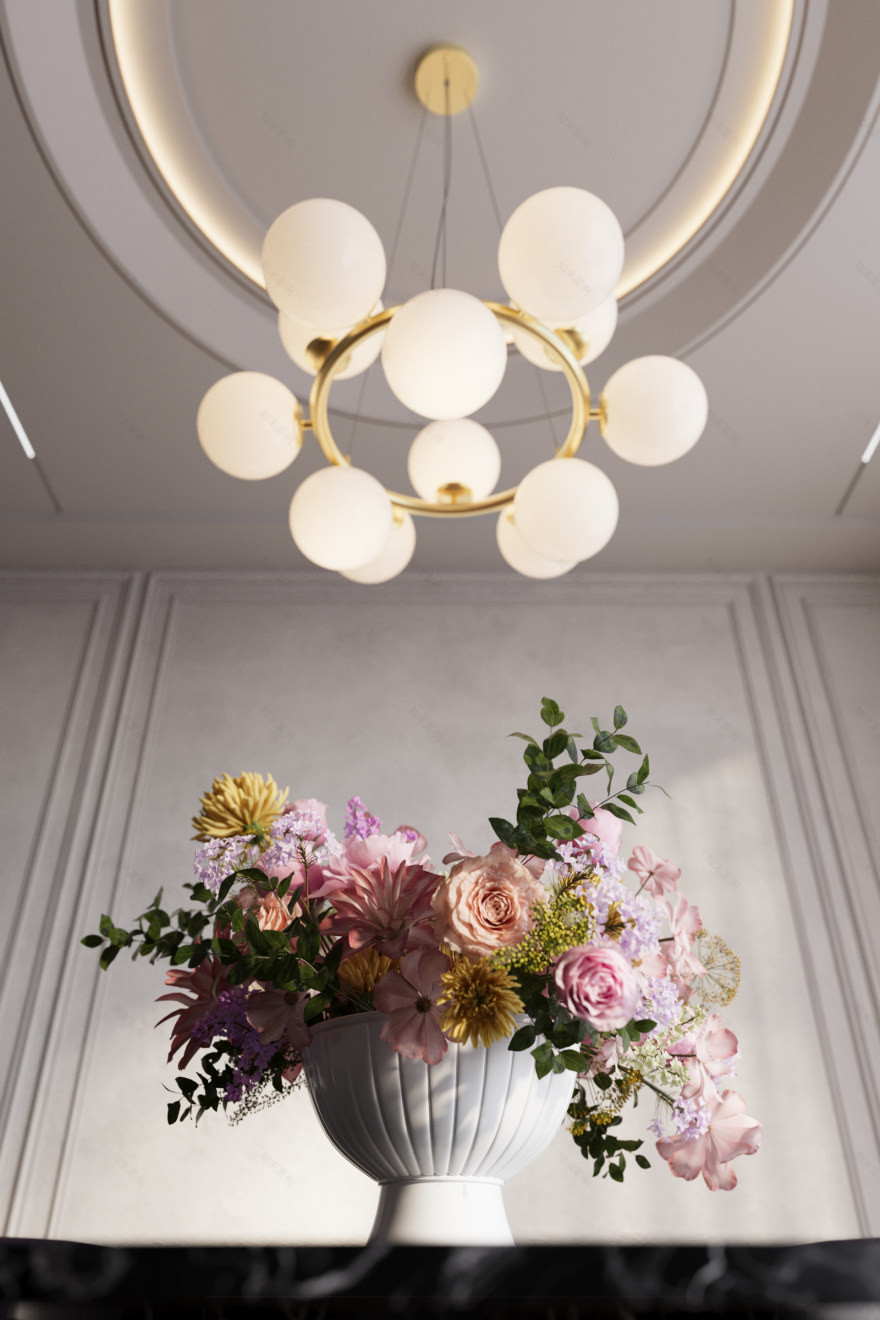 厨房与餐厅室内设计 当代经典风格-9