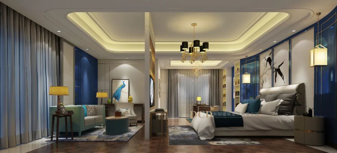 广东佛山九江别墅 | 新中式雅致空间,归家期待的美好呈现-44