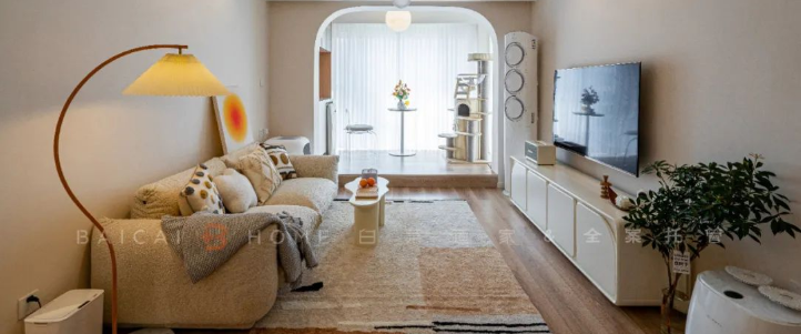 玉婚夫妻的时尚甜蜜爱屋丨白菜适家-150