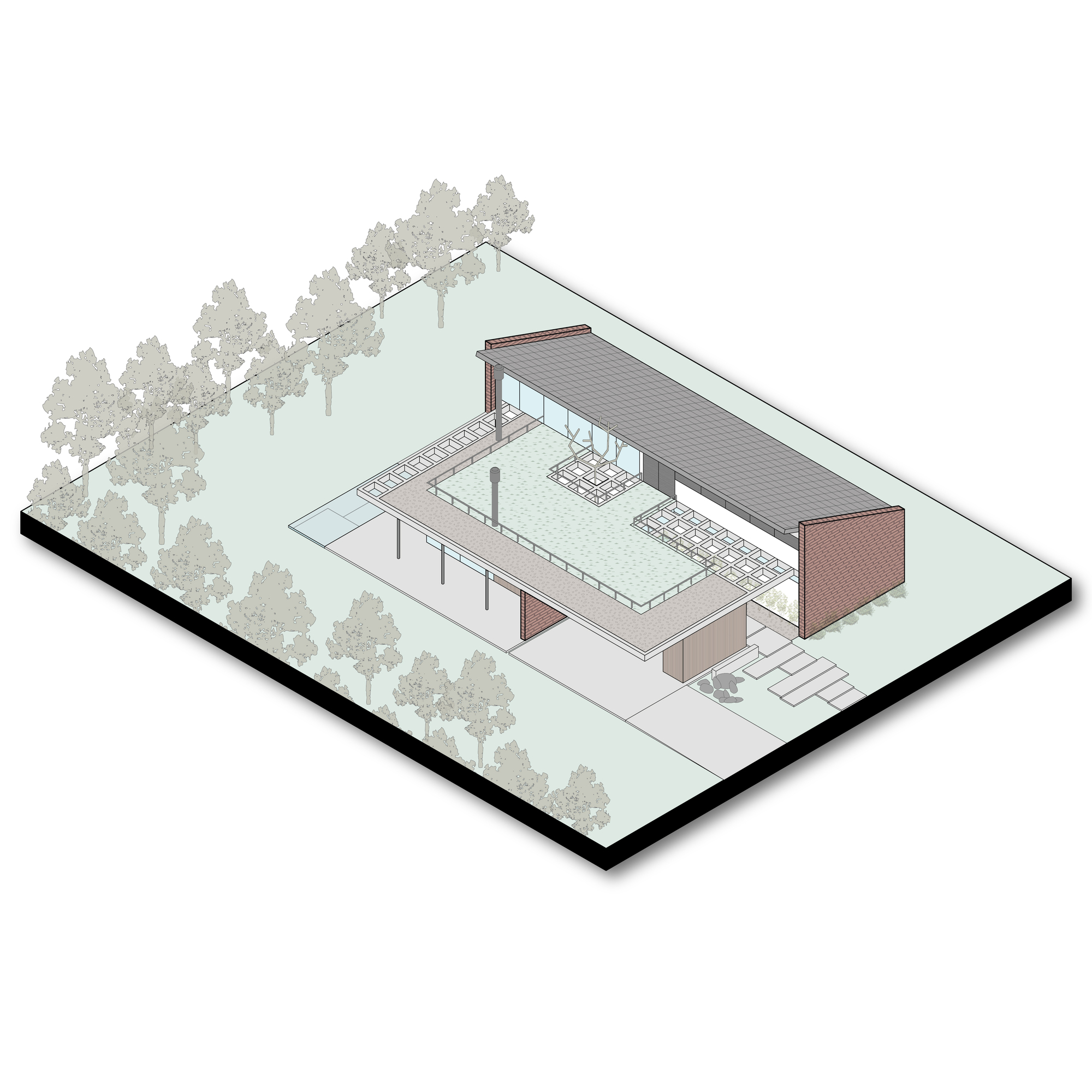 卢萨达宅邸丨巴西丨Galeria 733-57