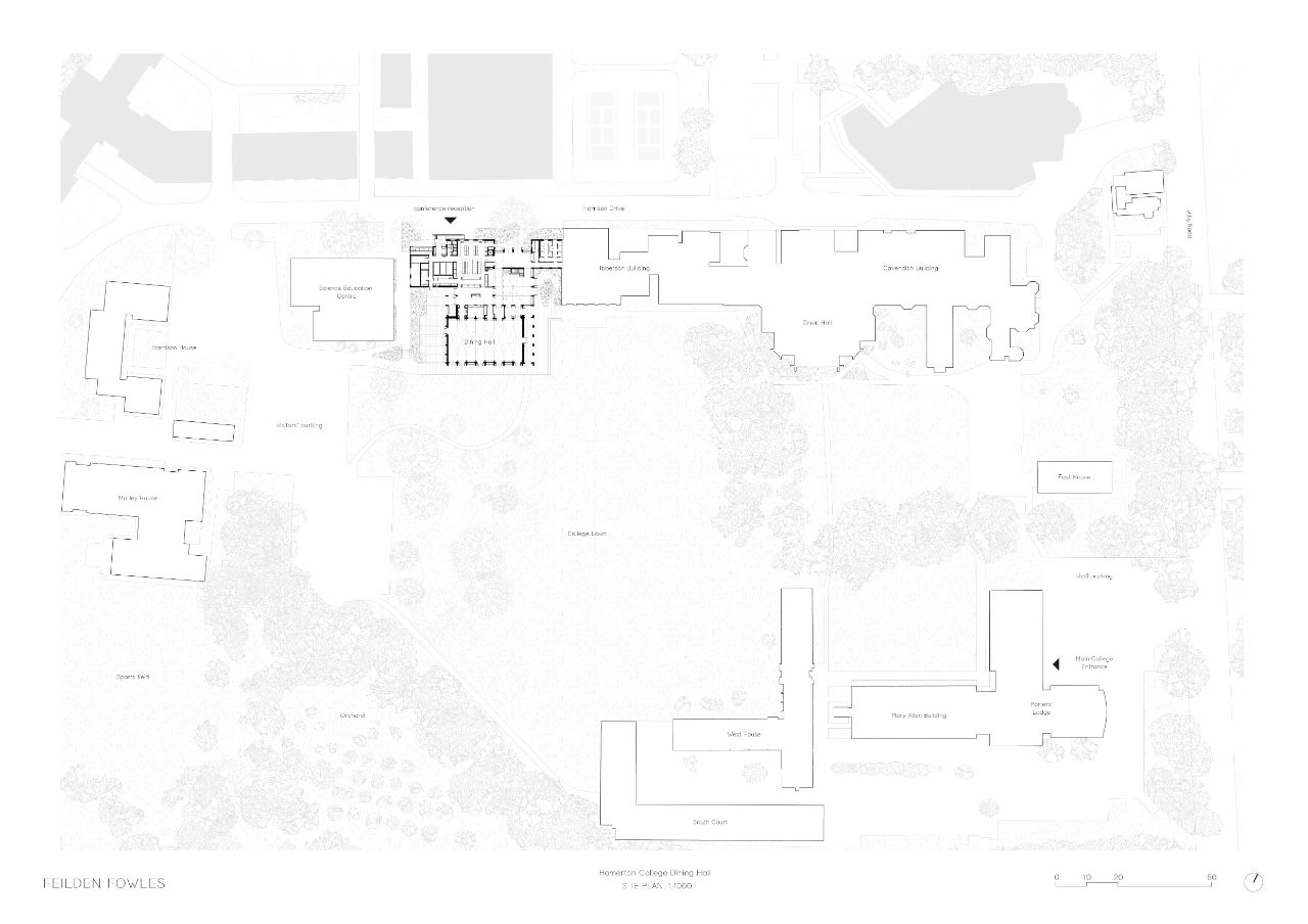 剑桥大学新食堂丨英国剑桥丨伦敦建筑工作室 Feilden Fowles-18