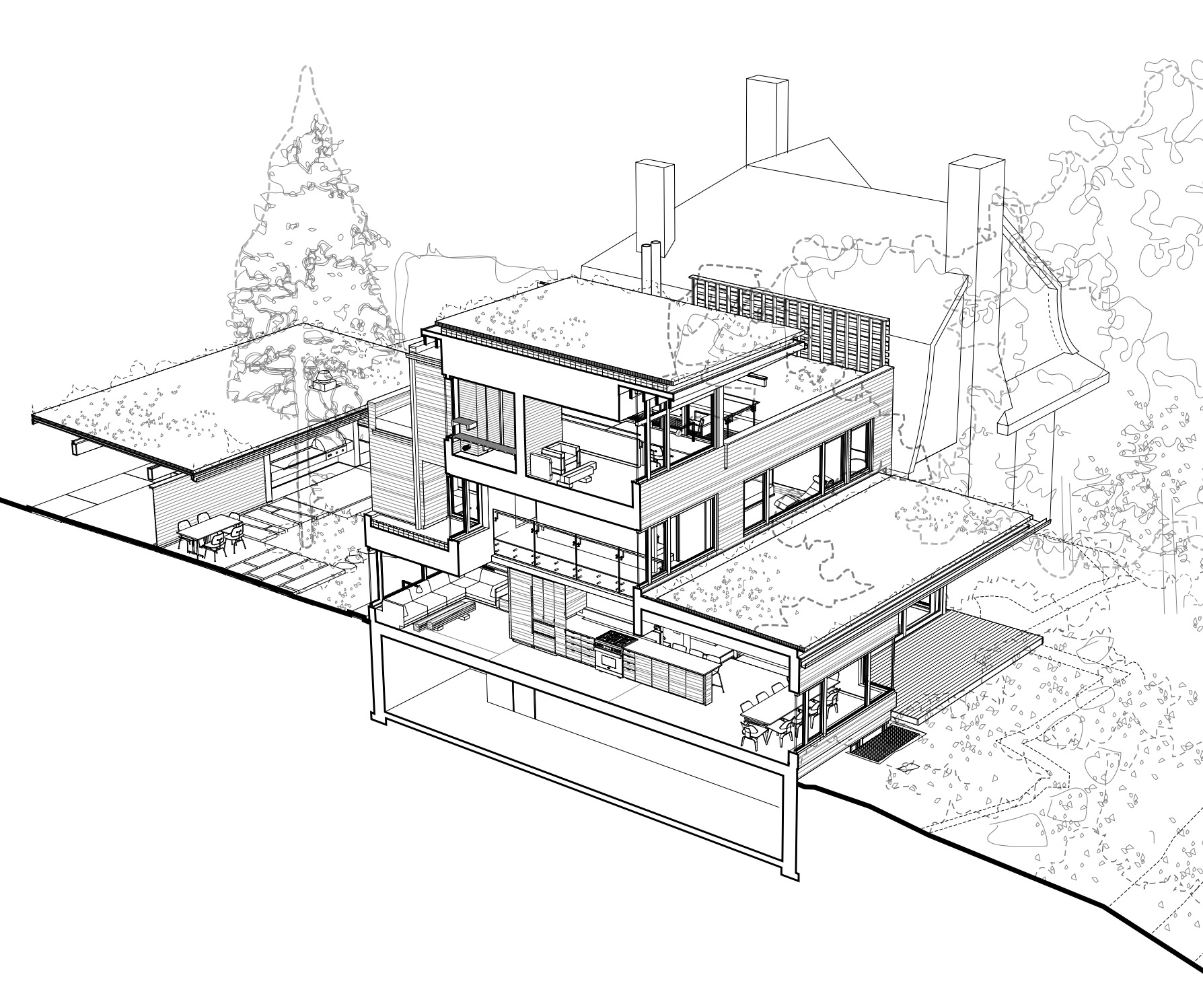 别墅丨加拿大多伦多丨Ian MacDonald Architect Inc.-28