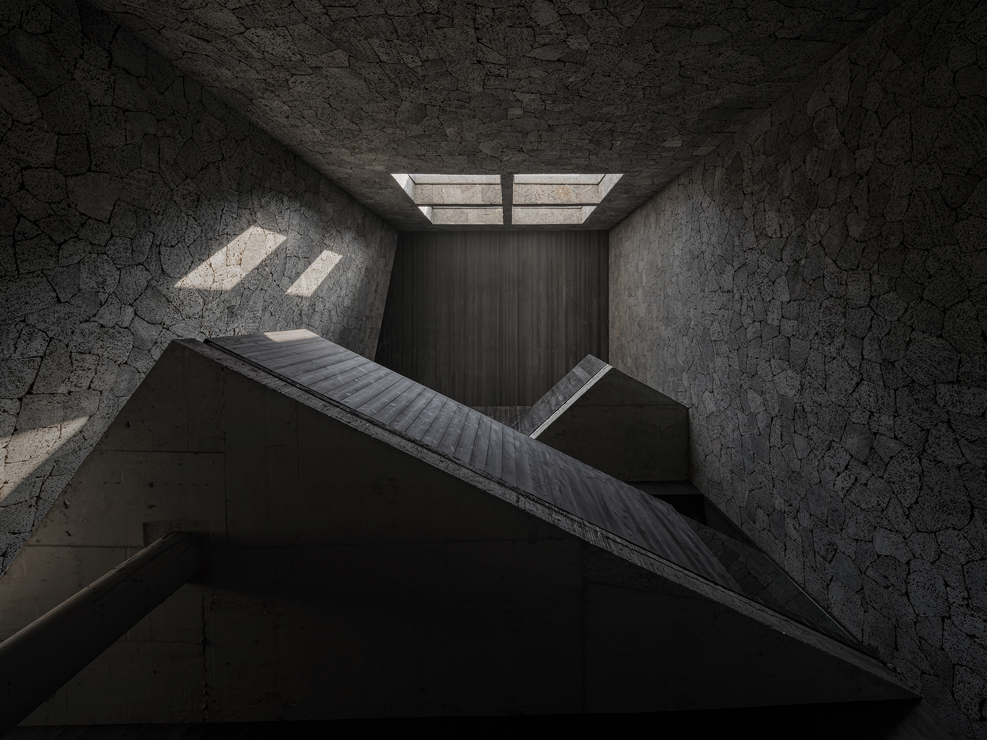 田间之上中国湘菜馆丨中国广州丨黑白木设计-24