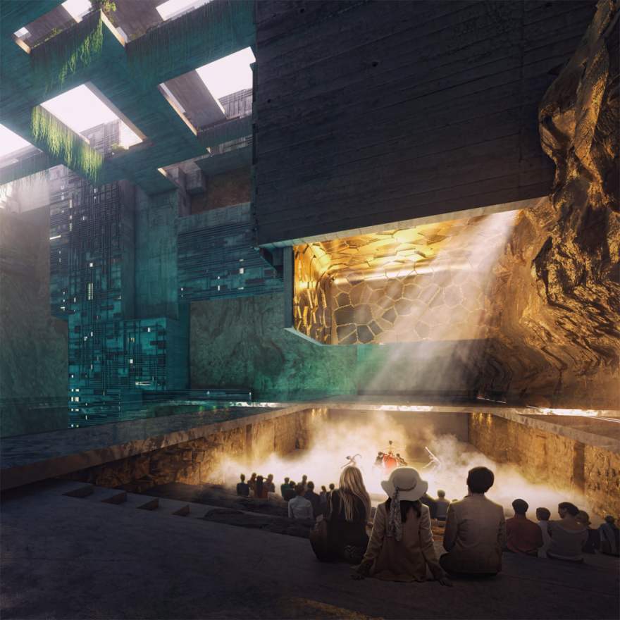 Aquellum“倒立的摩天大楼”丨沙特阿拉伯丨LAVA与Name Architecture建筑工作室-19