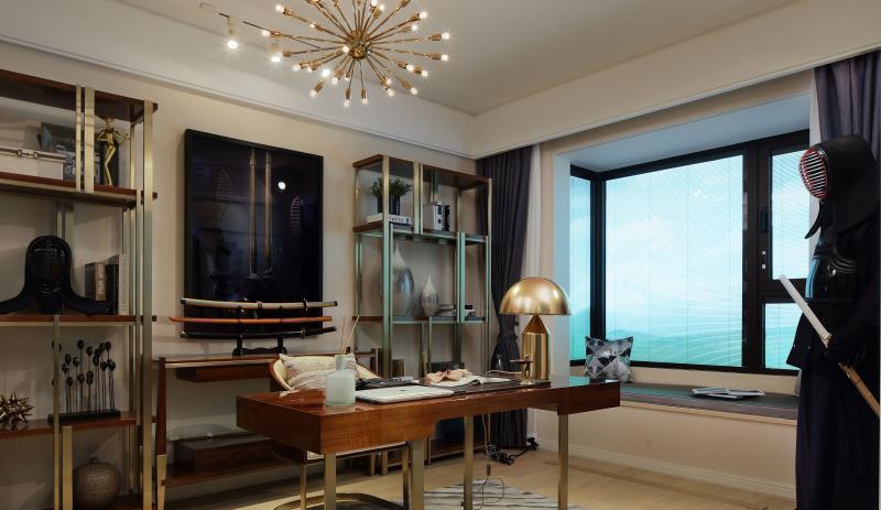 南京华新城100户型样板房软装陈设方案-2