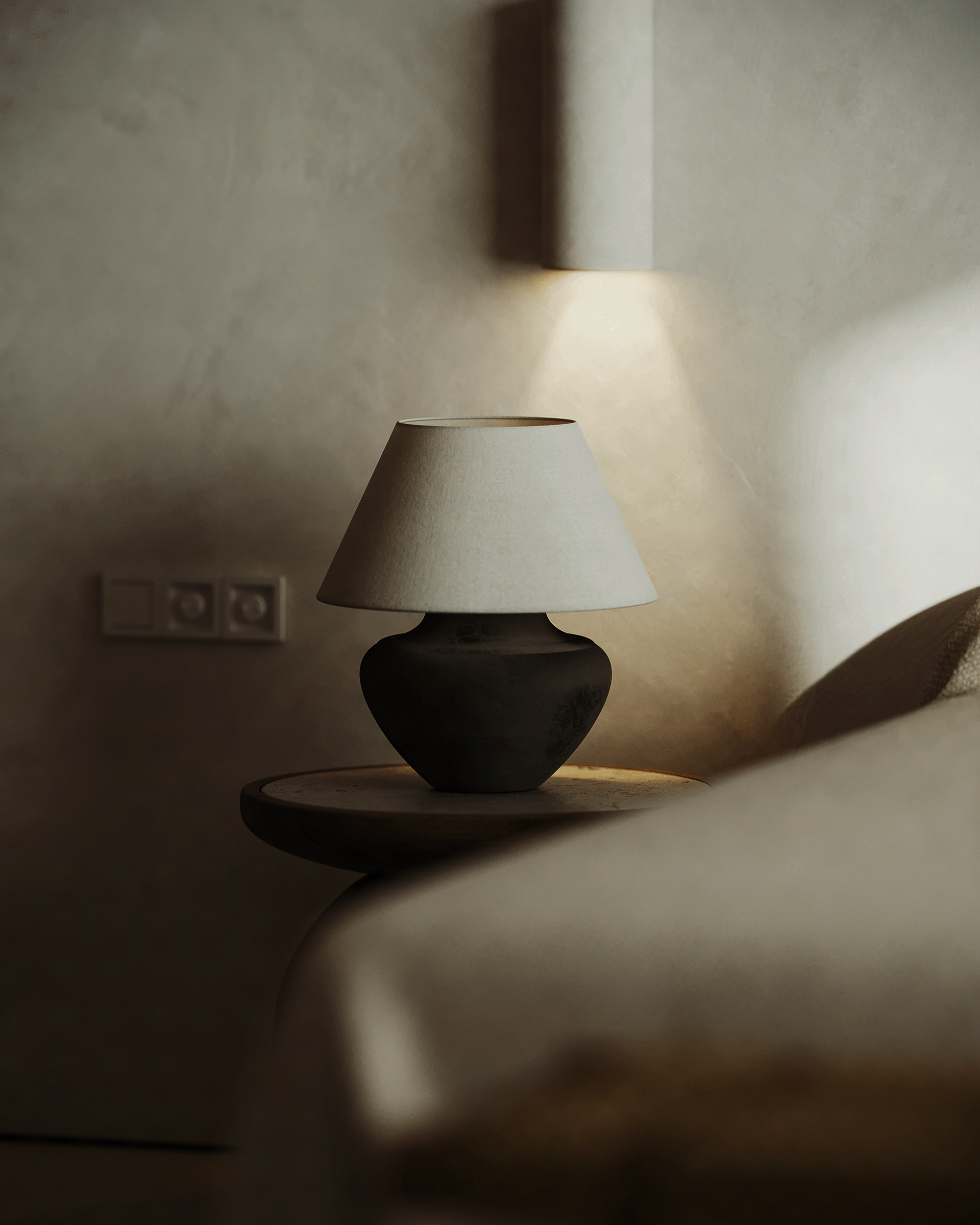 纯净生活卧室丨Osama Mohamed-6