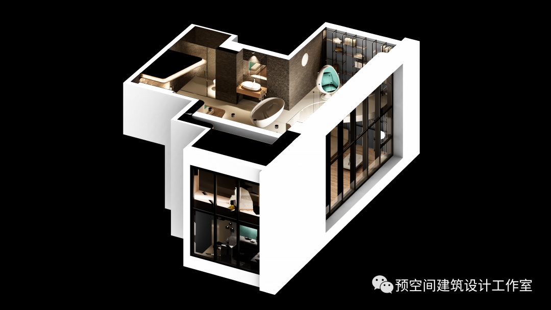 地中海风情度假公寓夹层设计丨Choco-26