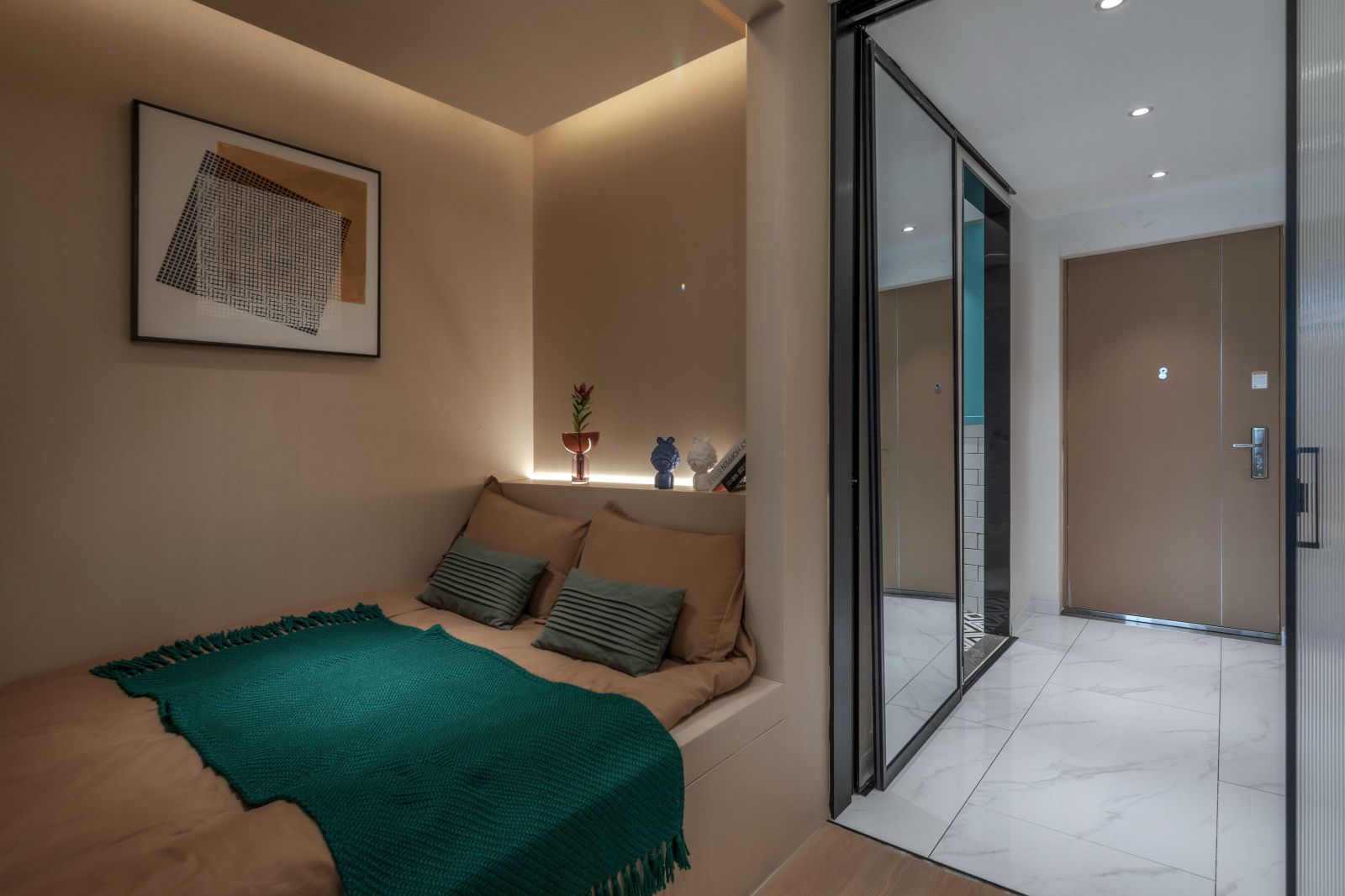 大胆撞色公寓丨中国周口丨运成设计-15