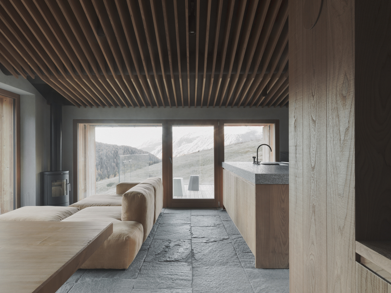 意大利 Madesimo House丨Luconi architetti associati-12