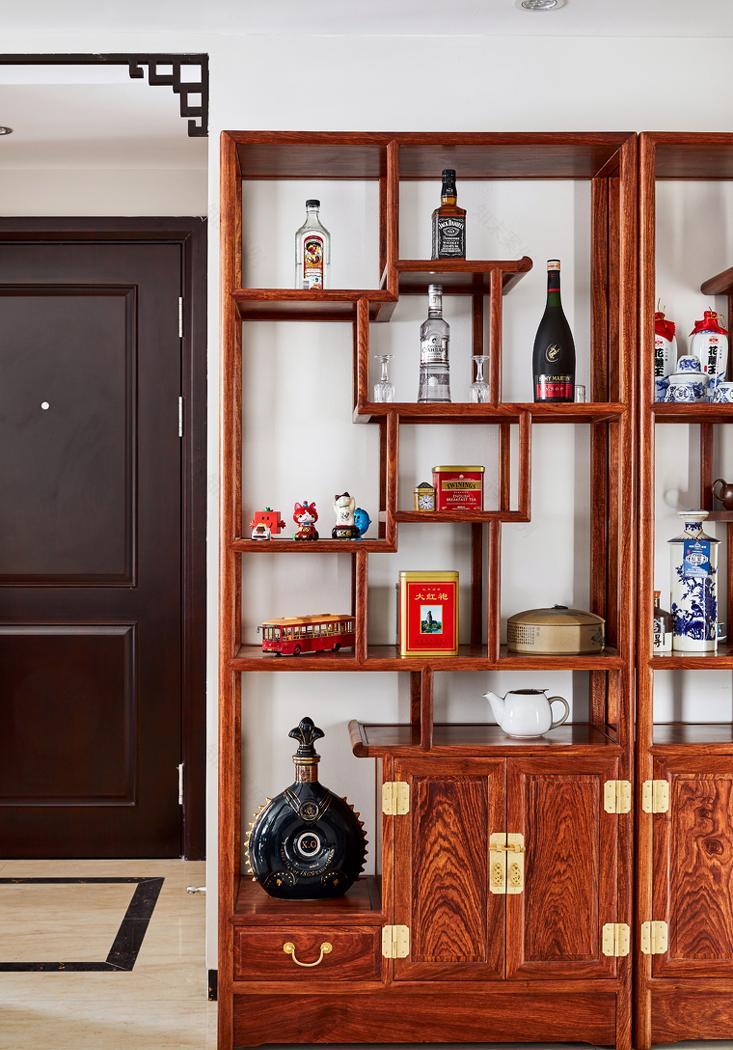 新中式禅意空间 | 红木家具的轻盈演绎-14