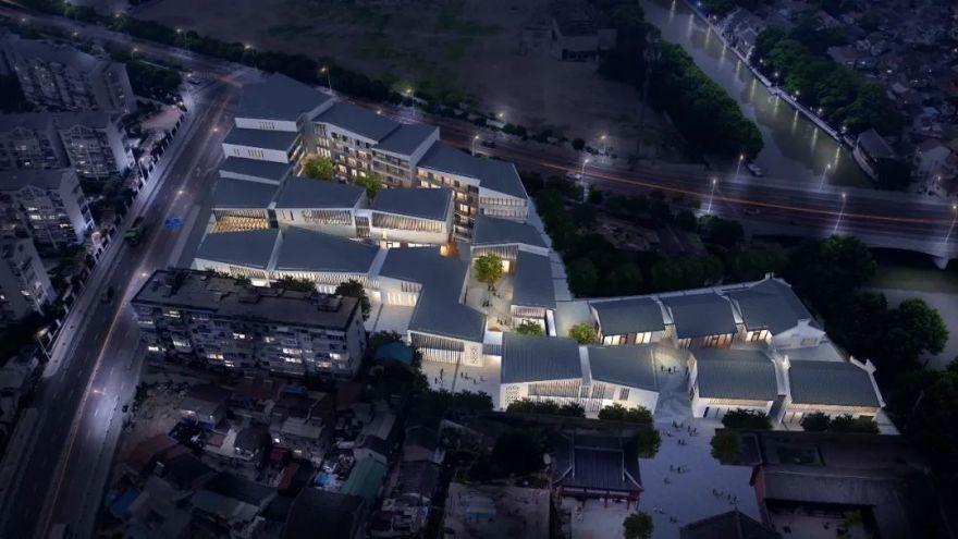 古运河中萃北地块酒店商业项目丨合筑设计-9