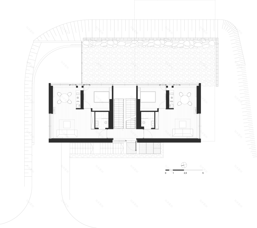Apartments in Wolf Clearing / studio de.materia-46