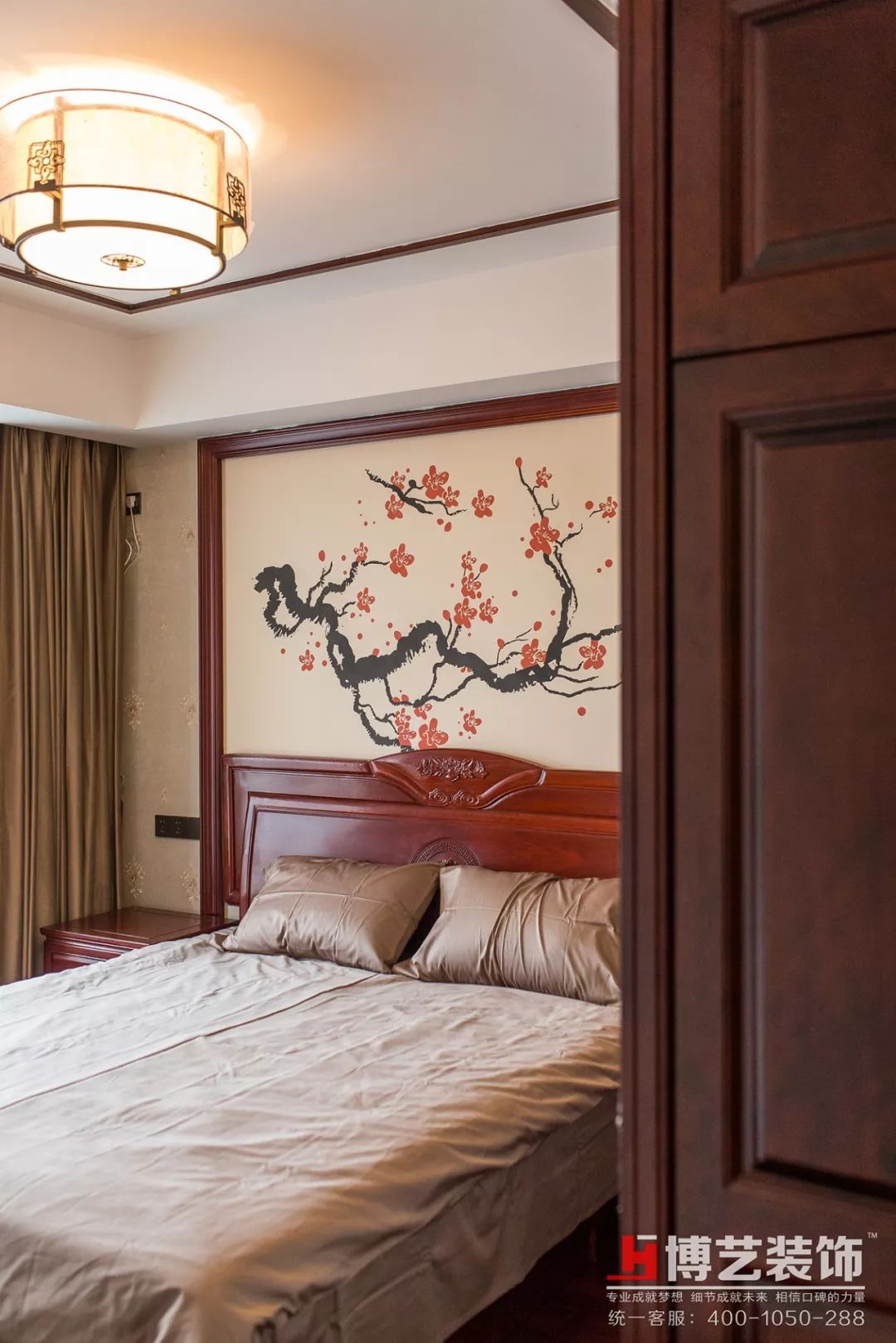 《暗香》张越——简约中式样板房设计-25