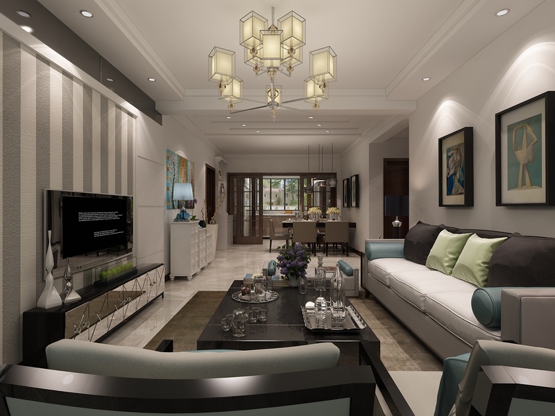 盘锦楚航装饰鑫华·锦府 145 平现代简约风装修丨中国盘锦-0